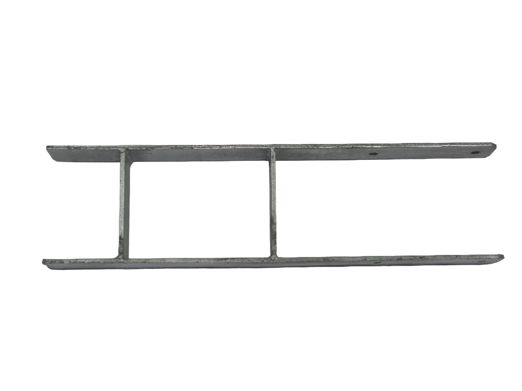 H-anker 141mm - Lengte 600mm - 6mm Vuurverzinkt