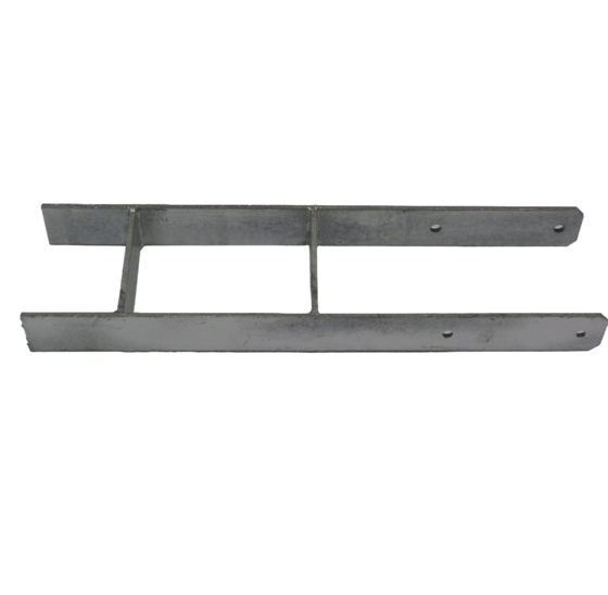 H-anker 141mm - Lengte 600mm - 6mm Vuurverzinkt