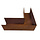Kantopsluiting cortenstaal hoekprofiel 20x5cm voor betonband