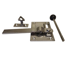 Tuinheksluiting met neus 100x90x2mm RVS