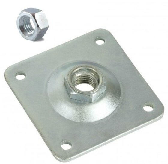 Verstelbare stelplaat