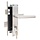 Deurbeslag Set Poortslot RVS 74x170mm - Links/Rechts
