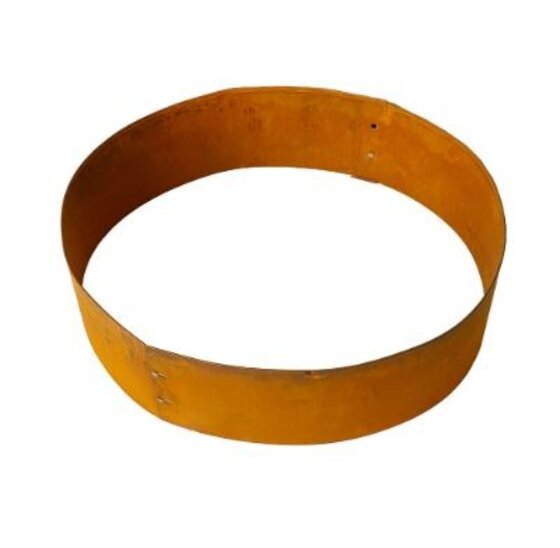 Boomring cortenstaal 100 cm diameter, hoogte 20 cm, roestkleurig