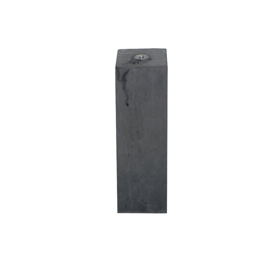 Betonpoer 220x220x580mm met facetrand en M20 schroefhuls (24 stuks)