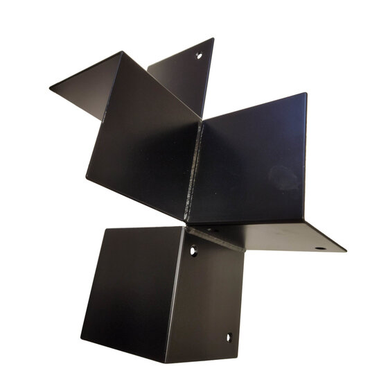 Houtverbinding vierwegbalken