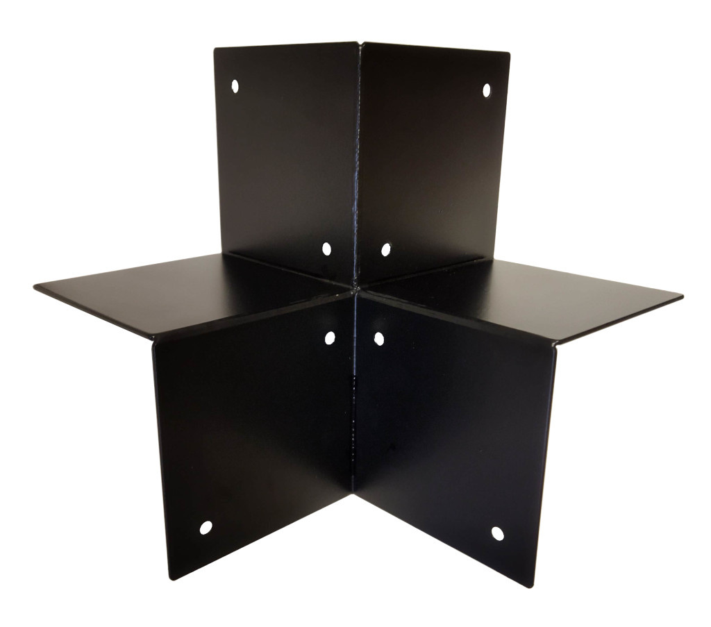 Houtverbinding driewegbalken