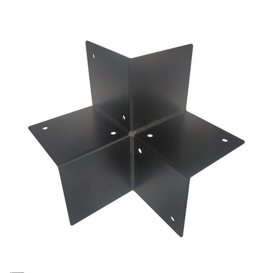 Houtverbinding driewegbalken