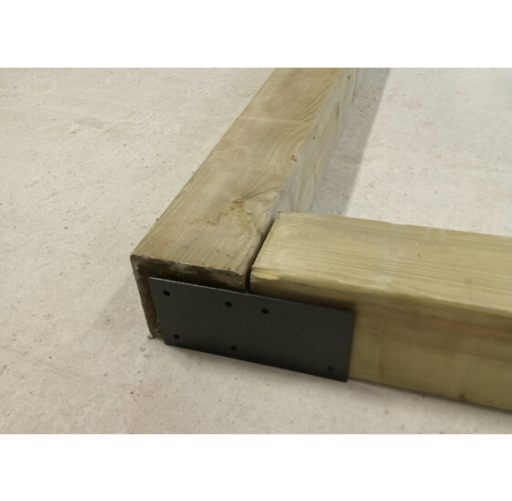 Houtverbinding T-stuk