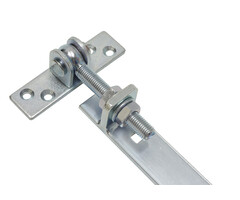 Verstelbaar poortbeslag RVS