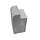 Stopblok met facetrand