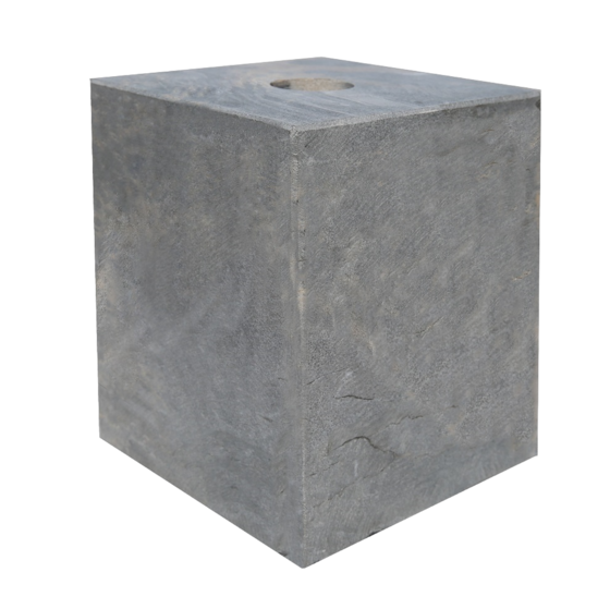 Sokkel zonder facetrand