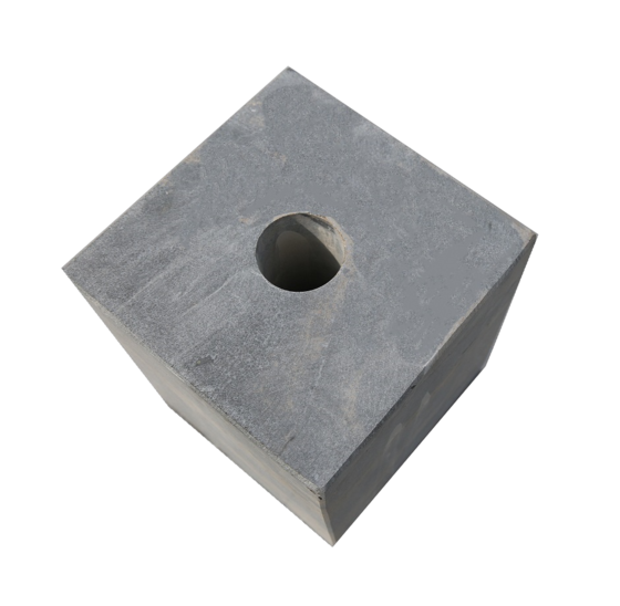 Sokkel zonder facetrand