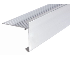 Aluminium daktrim 60x45mm 2,5m - Roval dakrandafwerking profiel