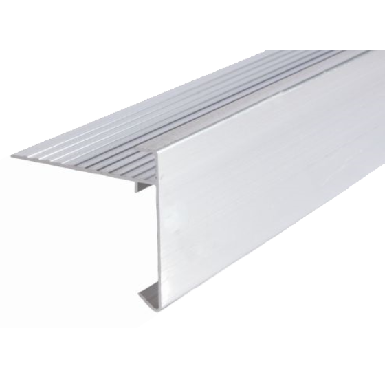 Daktrim aluminium 45x45 mm - Roval dakrandprofiel 2,5 meter