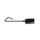 Staartgrendel 400mm Zwart Gepoedercoat