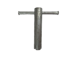 Slagboomsluiting met pen Vuurverzinkt