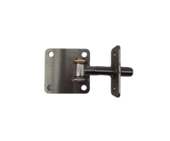 Poortscharnier verstelbaar 100x50mm [5mm] RVS