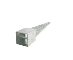 Paalhouder met pen 71x71x750 mm vuurverzinkt