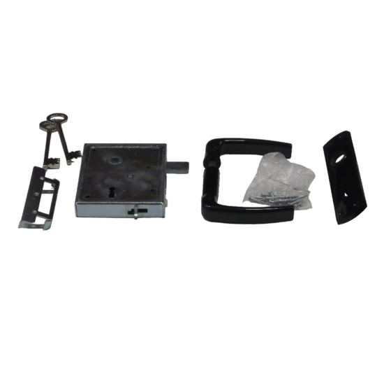 Opleg poortslot compleet