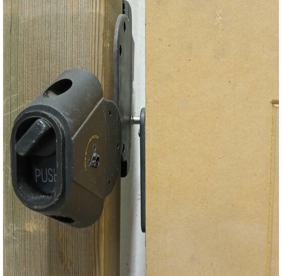 Opbouwslot kunststof