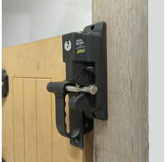 Opbouwslot kunststof