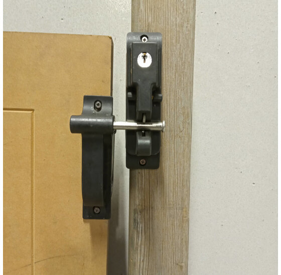 Opbouwslot kunststof