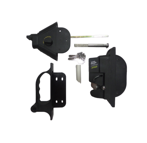 Opbouwslot kunststof