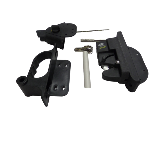 Opbouwslot kunststof