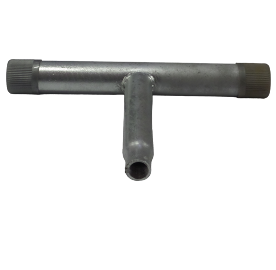 Handvat voor betonpoer M16 draadstang, vuurverzinkt T-greep 250mm