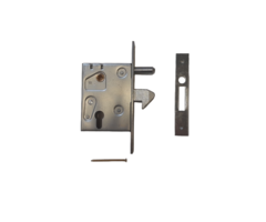 Haakslot 100x130mm Galvanisch verzinkt