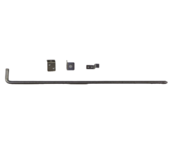 Grondgrendel met 2 geleiders 800mm [16mm] RVS