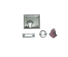 Cilinderpoortslot 85x100mm Galvanisch verzinkt