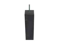 Betonpoer 150x150mm h58cm met M16 draadstang antracietgrijs 31kg