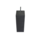 Betonpoer 58cm hoog met facetrand, 19,5x19,5cm antracietgrijs
