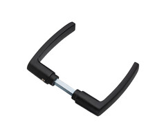 Deurkruk Vierkant Aluminium zwart