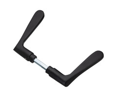 HP Deurkruk Vlinder Aluminium zwart