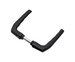 HP Deurkruk Duim Aluminium zwart