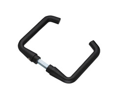 HP Deurkruk Rond Aluminium zwart