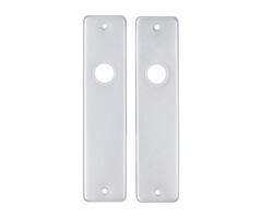 HP Deurschild Kort Blind Aluminium F1