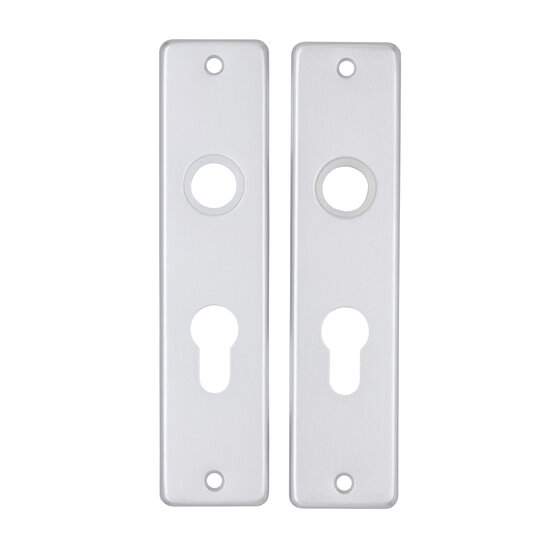 HP Deurschild Kort Cilinder 55mm Aluminium F1