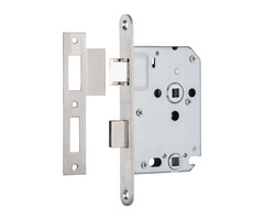 Inbouwdeurslot Toilet 55mm RVS voorplaat