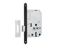 HP Inbouwdeurslot Kast 55mm vz zwarte voorplaat