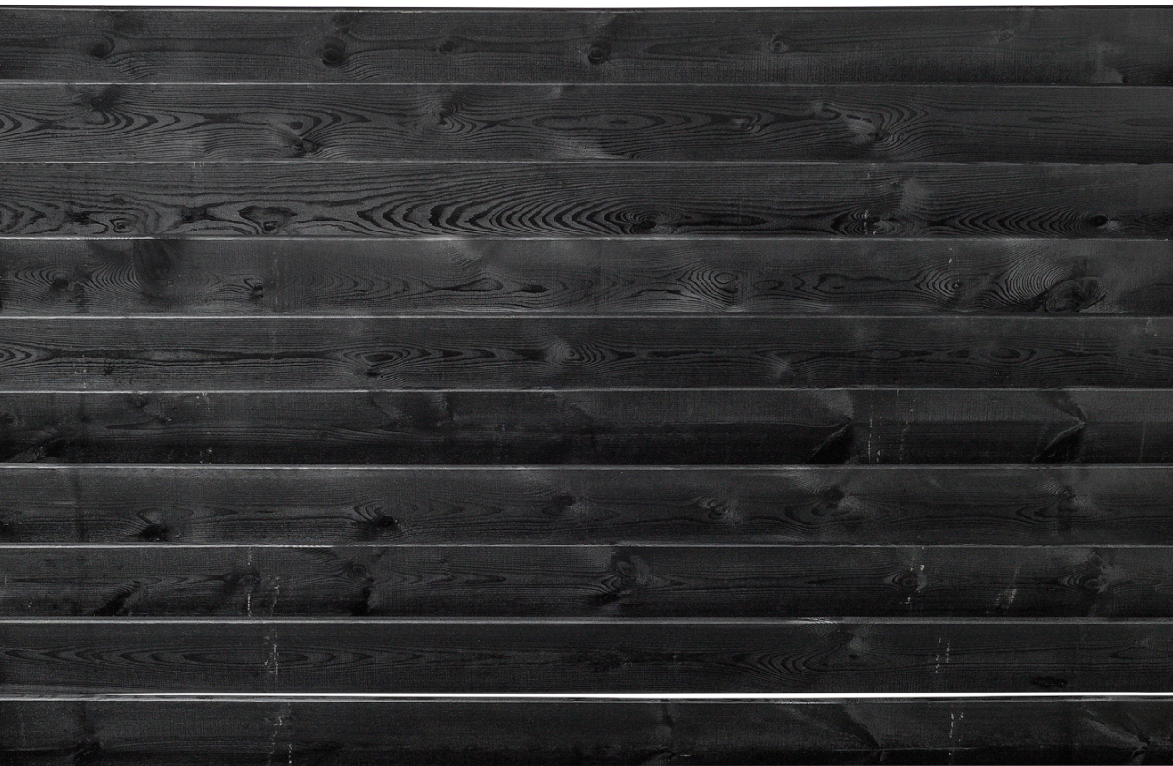 Geïmpregneerd Grenen Zwarte planken