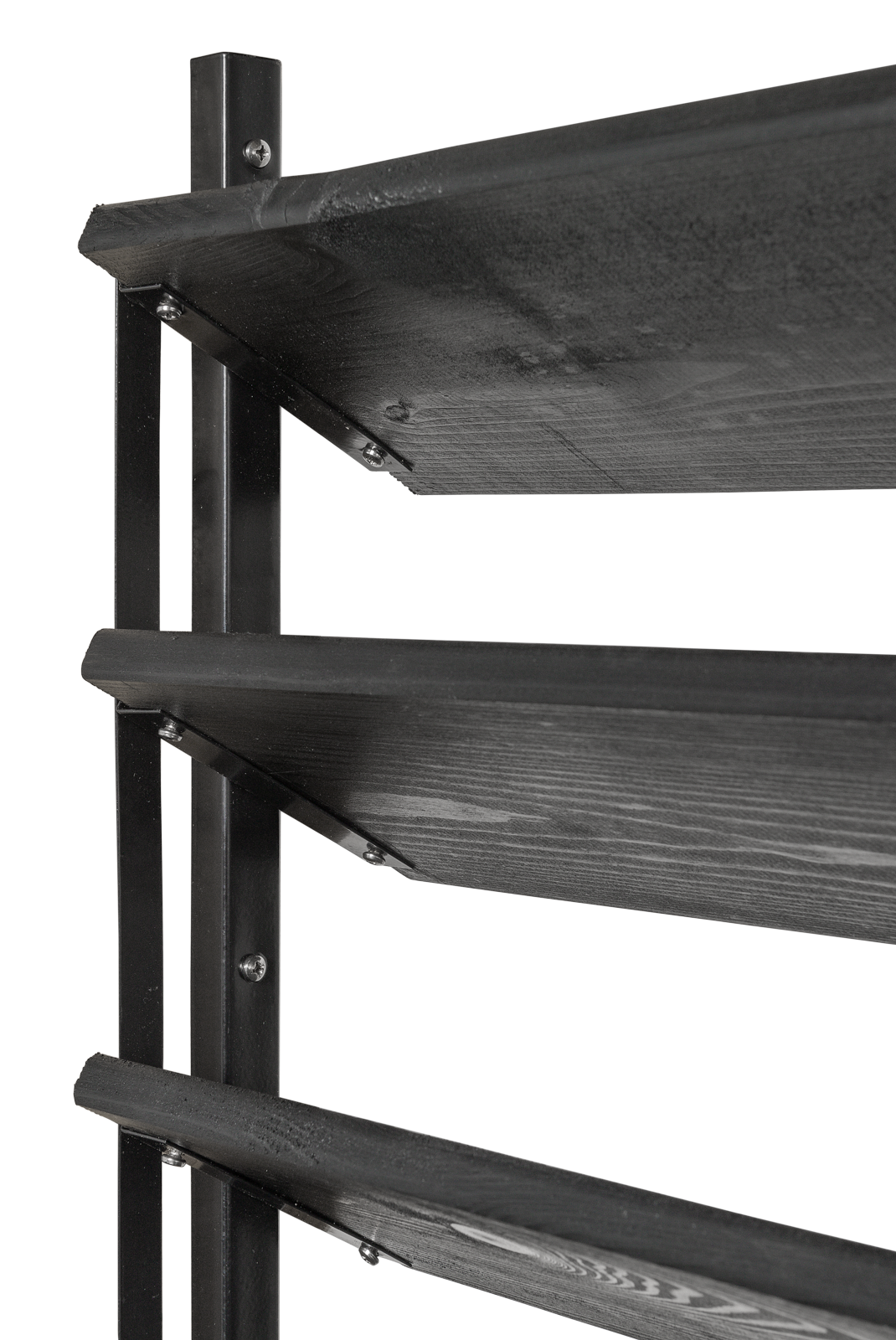 Geïmpregneerd Grenen Zwarte planken