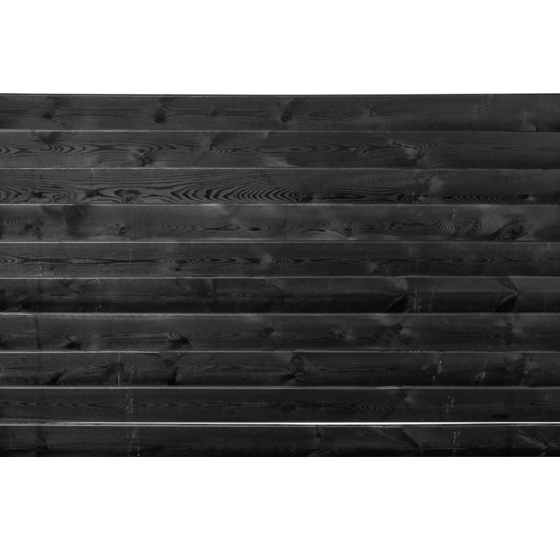 Geïmpregneerd Grenen Zwarte planken