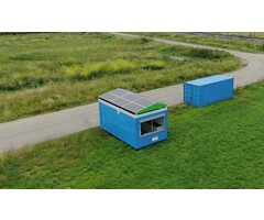 Mobil Solar - 9 panelen voor bouwkeet / bouw unit