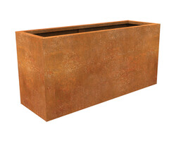 Vierkante plantenbak 60x90x60cm Cortenstaal