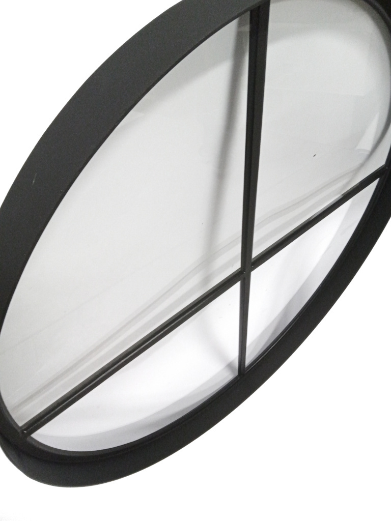 Ossenoog Ø80cm Zwart Vast