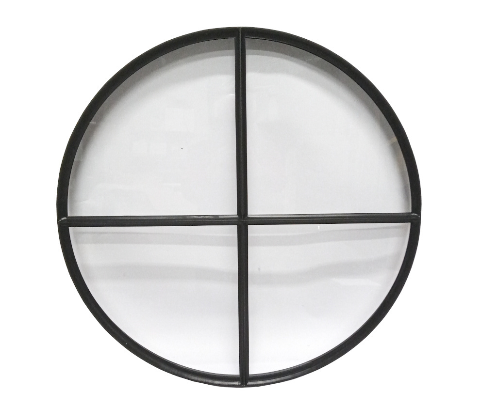 Ossenoog Ø80cm Zwart Vast