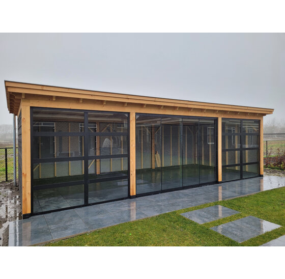 Glazen schuifpanelen 1640x2240mm